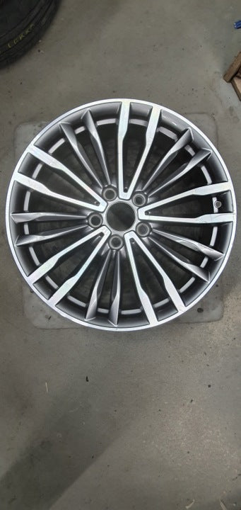 1x Alufelge 19 Zoll 8.5" 5x120 47ET Glanz Silber BMW F36 3 F30 F32 F31 F33 Mg 6 FEL2934454787di