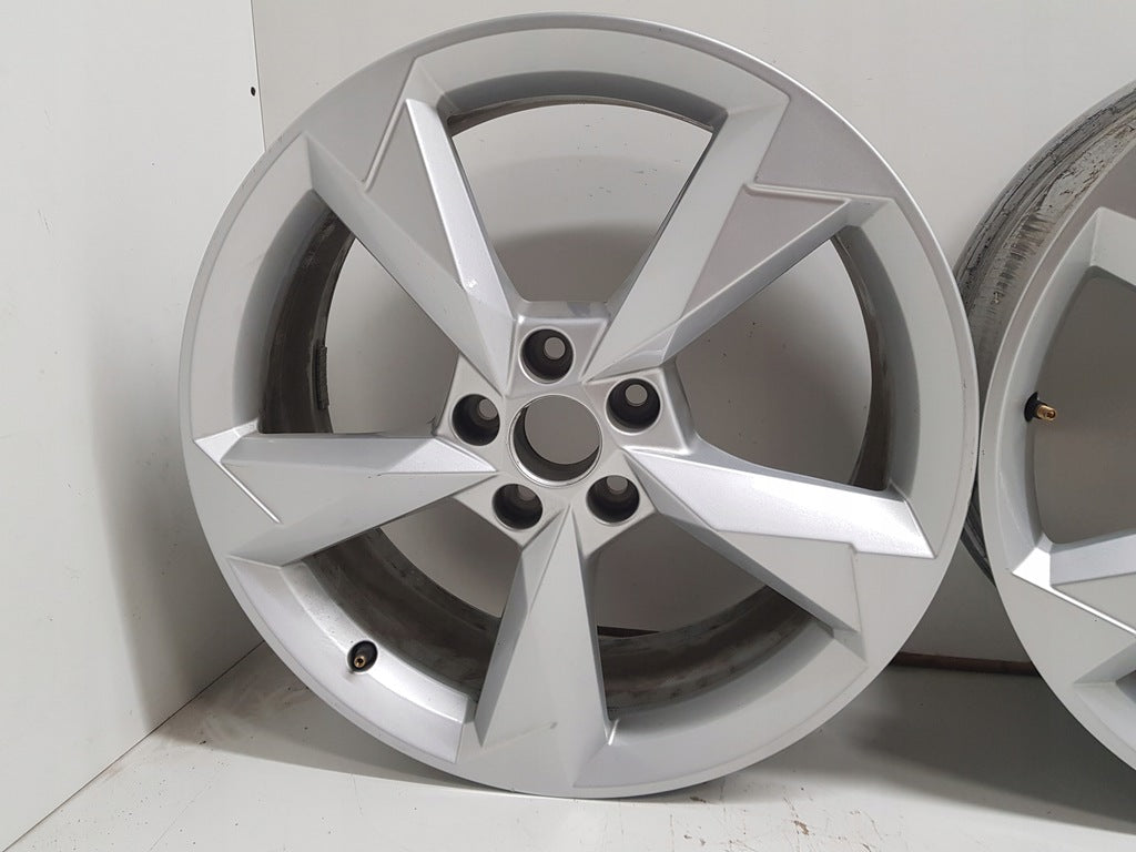 4x Alufelge 19 Zoll 7.0" 5x112 43ET Glanz Silber 83A601025N Audi Q3 Rim Wheel FEL9344404563in