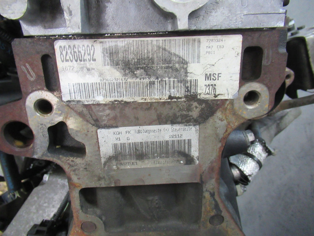 Motor BMW E91 E60 E90 E87 M47D20 2.0 190TKm Diesel Engine Komplett