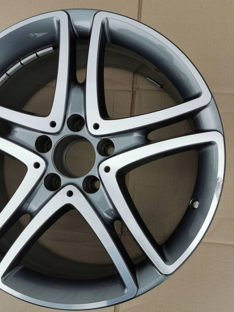 1x Alufelge 18 Zoll A2224012000 Mercedes-Benz W222 Rim Wheel FEL7671963806pk