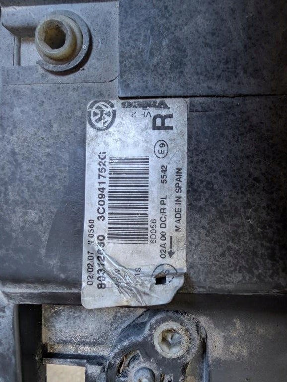 Frontscheinwerfer VW Passat 3C0941752G 3D0907391B Xenon Rechts Headlight SCH9164114157hx