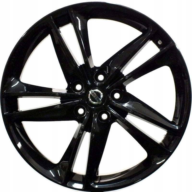 1x Alufelge 19 Zoll 7.0" 5x114.3 40ET Glanz Schwarz KE409-4C400 Nissan Xtrail