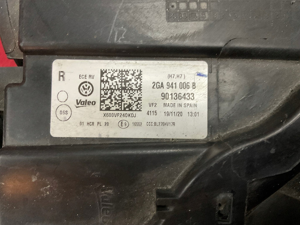 Frontscheinwerfer VW T-Roc T Roc 2GA941006B Rechts Scheinwerfer Headlight