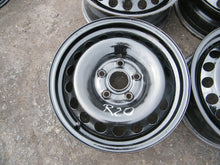 Laden Sie das Bild in den Galerie-Viewer, 4x Alufelge 15 Zoll 6.0" 5x112 47ET Schwarz VW Caddy V Golf III Jetta VI Touran FEL4648129954me