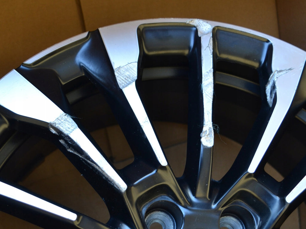 1x Alufelge 17 Zoll 7.0" 5x110 40ET Schwarz 735690919 Fiat 1 Rim Wheel