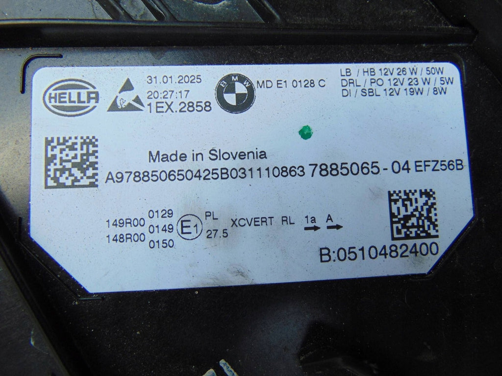 Frontscheinwerfer BMW 3 G21 G20 7885065-04 Full LED Links Scheinwerfer Headlight SCH6554748405bq