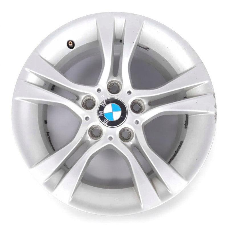 1x Alufelge 16 Zoll 7.0" 5x120 31ET Glanz Silber 6780907 BMW E91 E90 Rim Wheel