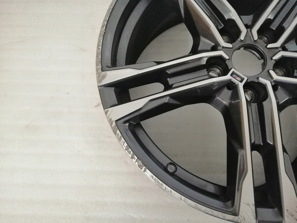 1x Alufelge 18 Zoll 8.0" 5x112 57ET 8092352 BMW Rim Wheel