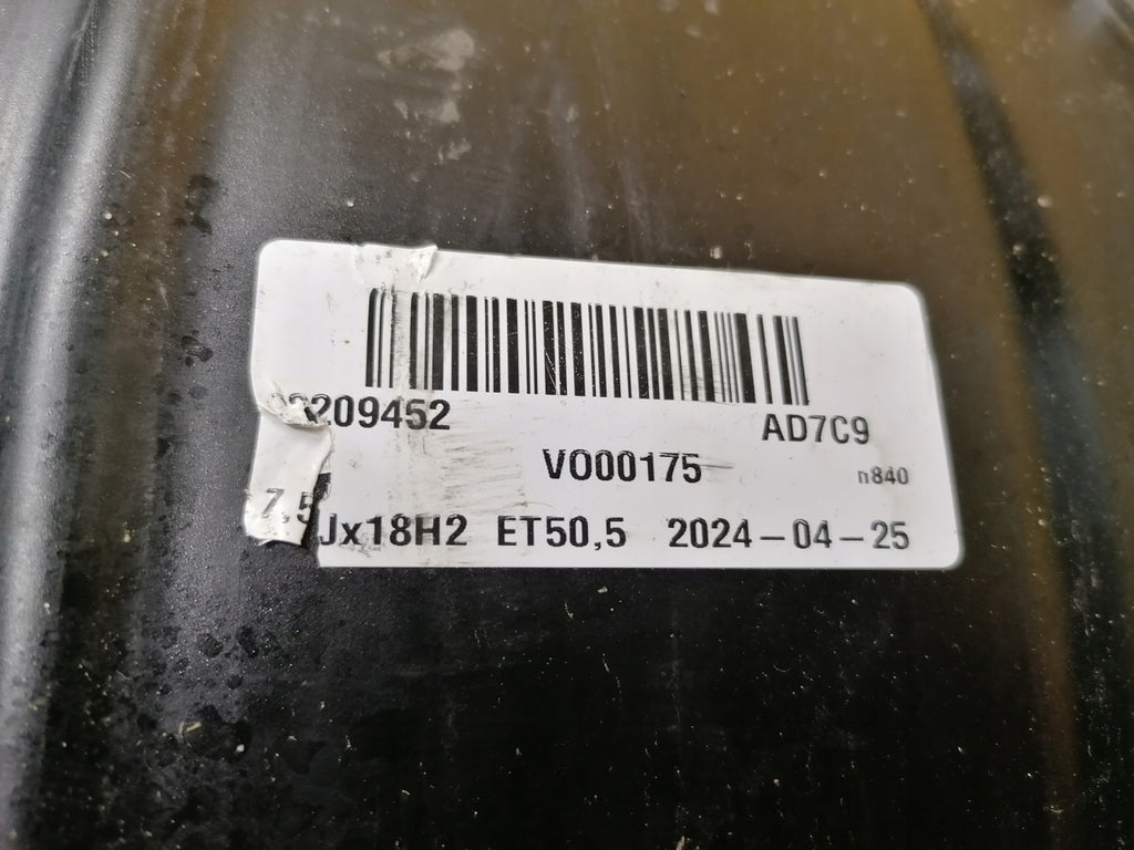 1x Alufelge 18 Zoll 7.5" 5x108 50 5ET Volvo V90 Xc60 Ii Rim Wheel FEL8963387606oh