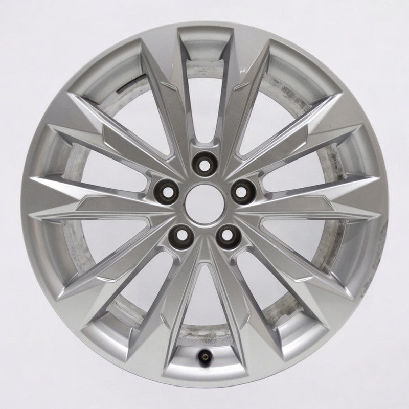 1x Alufelge 18 Zoll 7.0" 5x112 43ET Glanz Silber 83A601025G Audi Q3 Rim Wheel