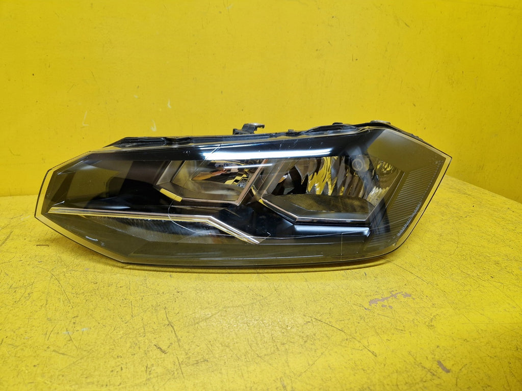 Frontscheinwerfer VW Polo 2G1941005 Links Scheinwerfer Headlight SCH1914867197ov