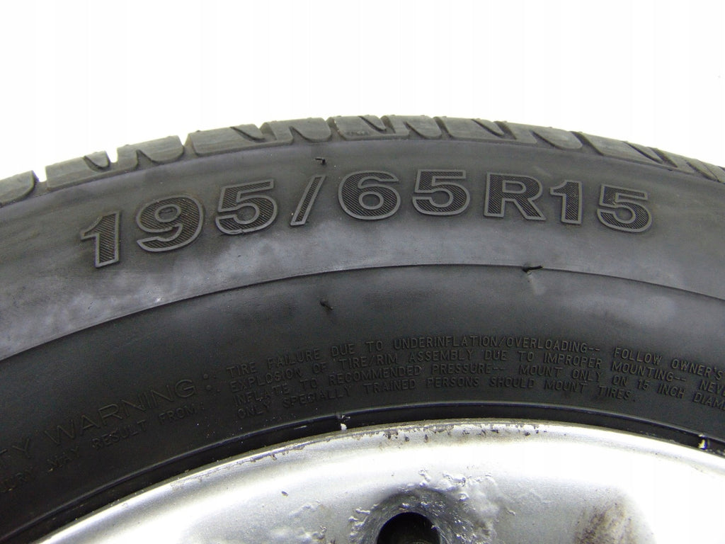 1x Alufelge 15 Zoll 6.0" 5x100 8L0601025N Audi A3 Rim Wheel