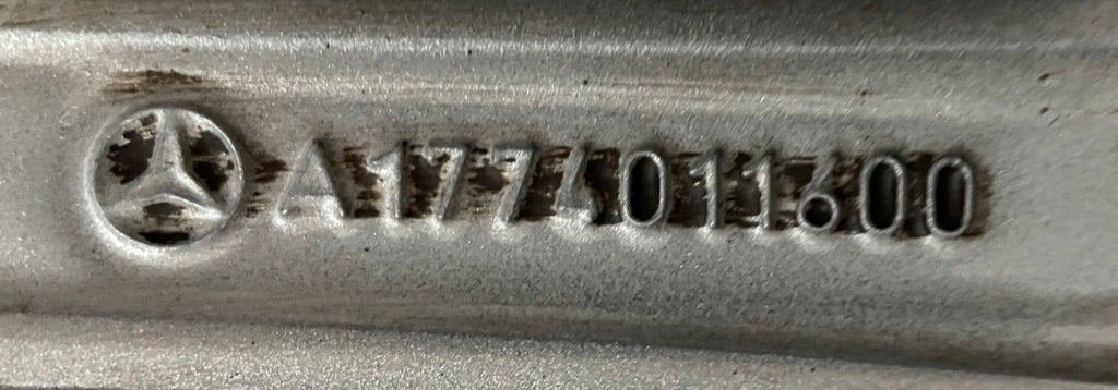 1x Alufelge 19 Zoll 7.5" 5x112 49ET Glanz Silber A1774011600 Mercedes-Benz W177 FEL7731243336bm