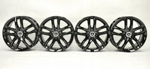 Laden Sie das Bild in den Galerie-Viewer, 4x Alufelge 18 Zoll 7.0&quot; 5x112 46ET Glanz Schwarz A1564010100 Mercedes-Benz X156