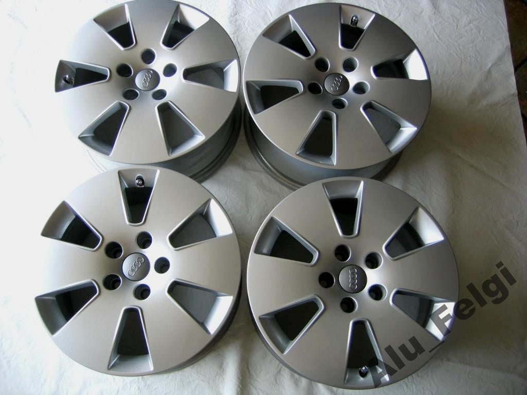 1x Alufelge 16 Zoll 7.5" 5x112 45ET Audi A6 A4 Rim Wheel