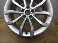 Load image into Gallery viewer, 1x Alufelge 18 Zoll 7.5&quot; 5x112 39ET Glanz Silber 8W0601025 Audi A4 B9 Rim Wheel