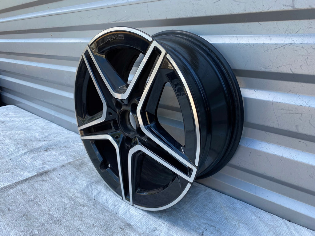 1x Alufelge 18 Zoll 7.5" 5x112 49ET Glanz Grau A1774011500 Mercedes-Benz