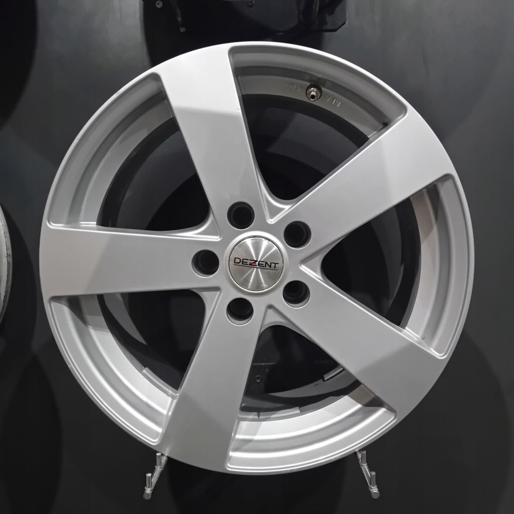 4x Alufelge 17 Zoll 7.5" 5x112 35ET Glanz Silber Audi C7 Rim Wheel FEL8229612738rx