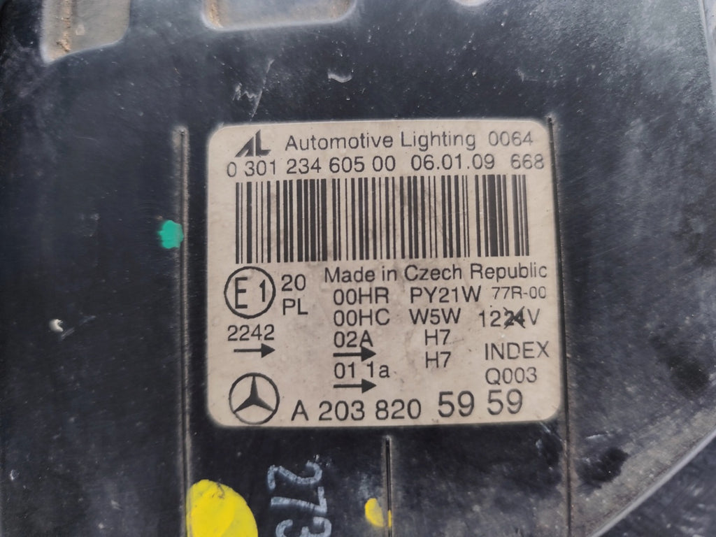 Frontscheinwerfer Mercedes-Benz Clc-Class A2038205959 Links Headlight SCH9309935618yd