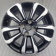 Laden Sie das Bild in den Galerie-Viewer, 1x Alufelge 16 Zoll 6.5" 4x108 20ET Glanz Schwarz 672044871 Opel Crossland X FEL7989932509mq