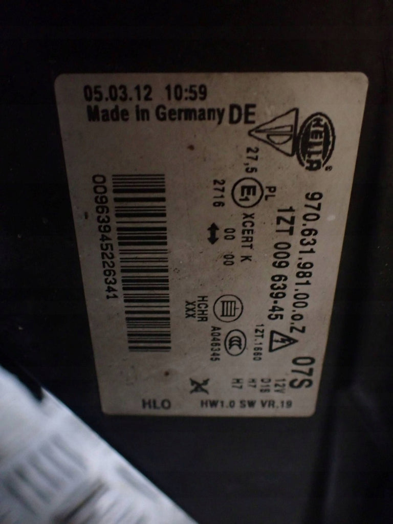 Frontscheinwerfer Porsche Panamera 97063198100 Links Scheinwerfer Headlight SCH7740882525ux