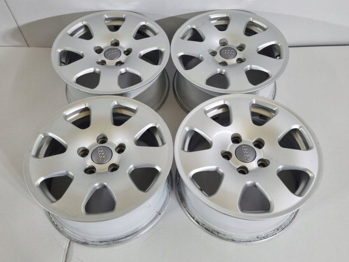 4x Alufelge 15 Zoll 7.0" 5x112 39ET Glanz Silber 8E0601025 Audi Rim Wheel FEL4700186614po