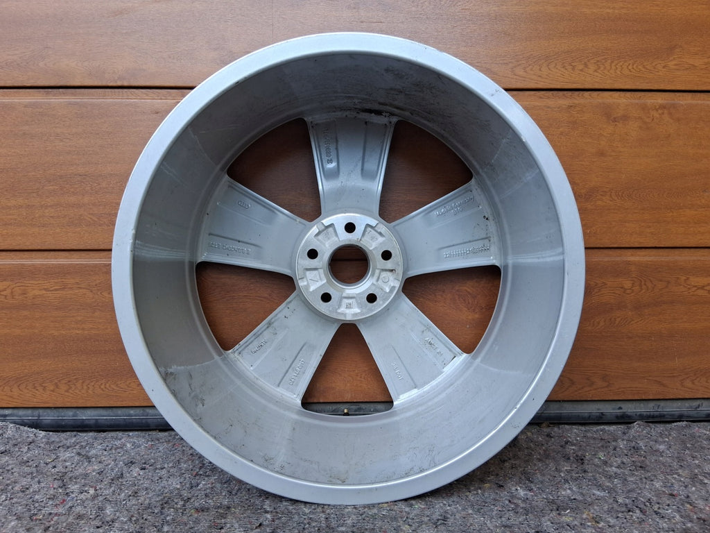 1x Alufelge 20 Zoll 8.0" 5x112 28ET Glanz Silber 4M0071490 Audi Q7 Rim Wheel FEL9473802031jy