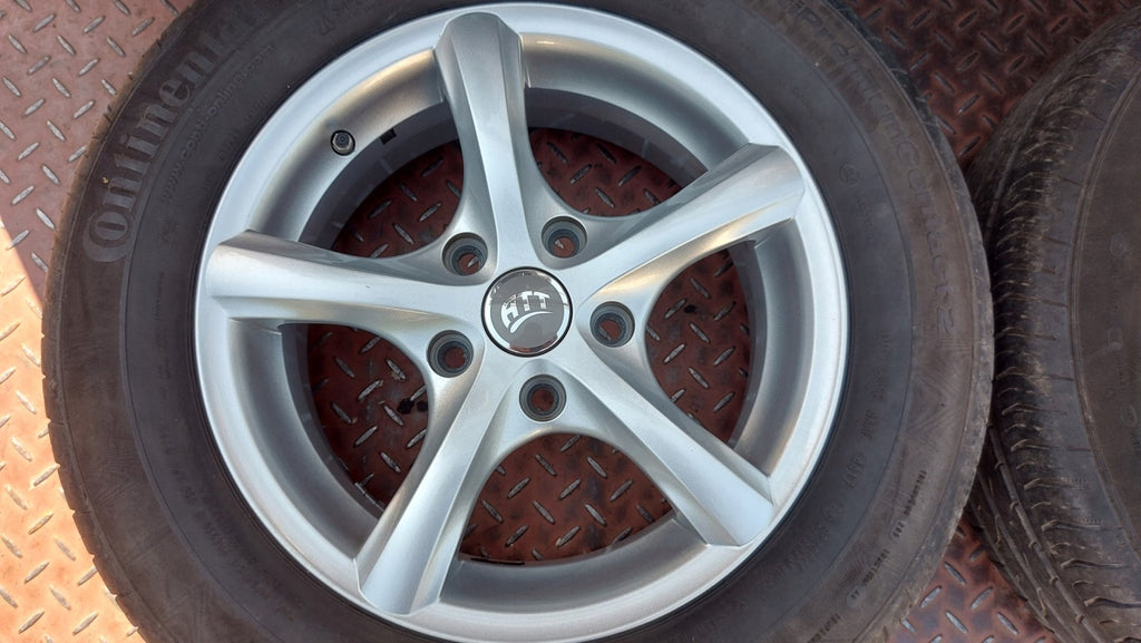 4x Alufelge 15 Zoll 6.0" 5x114.3 40ET Mazda Rim Wheel FEL4890773609pj