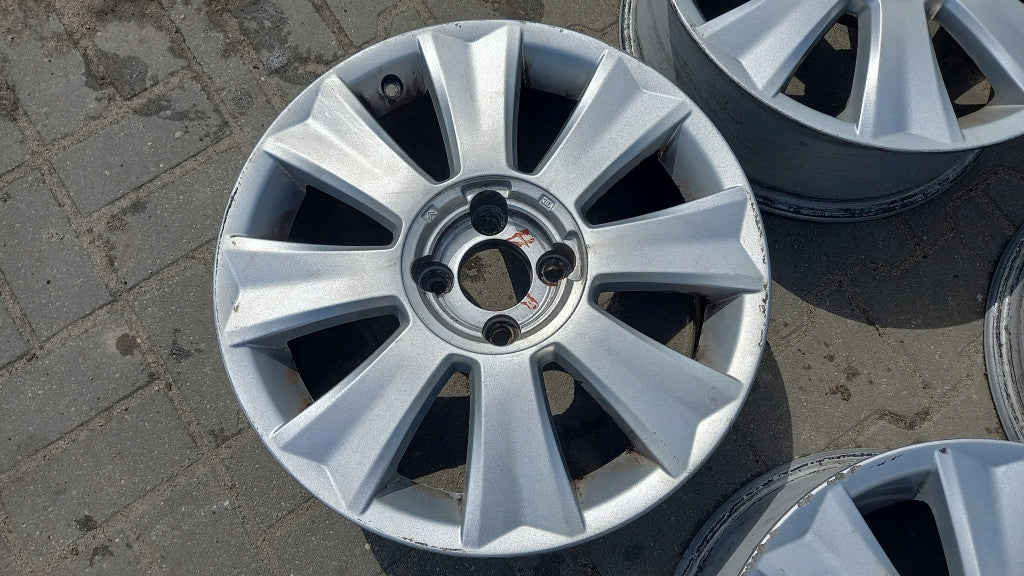 4x Alufelge 17 Zoll 6.5" 4x108 Citroën I Rim Wheel FEL5043685282bk