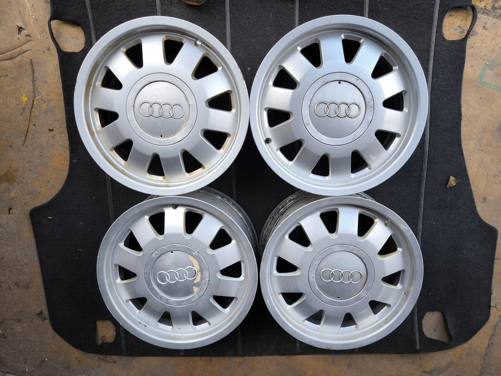 1x Alufelge 15 Zoll 6.0" 5x112 45ET Silber 4B0601025N Audi Leon Octavia Passat