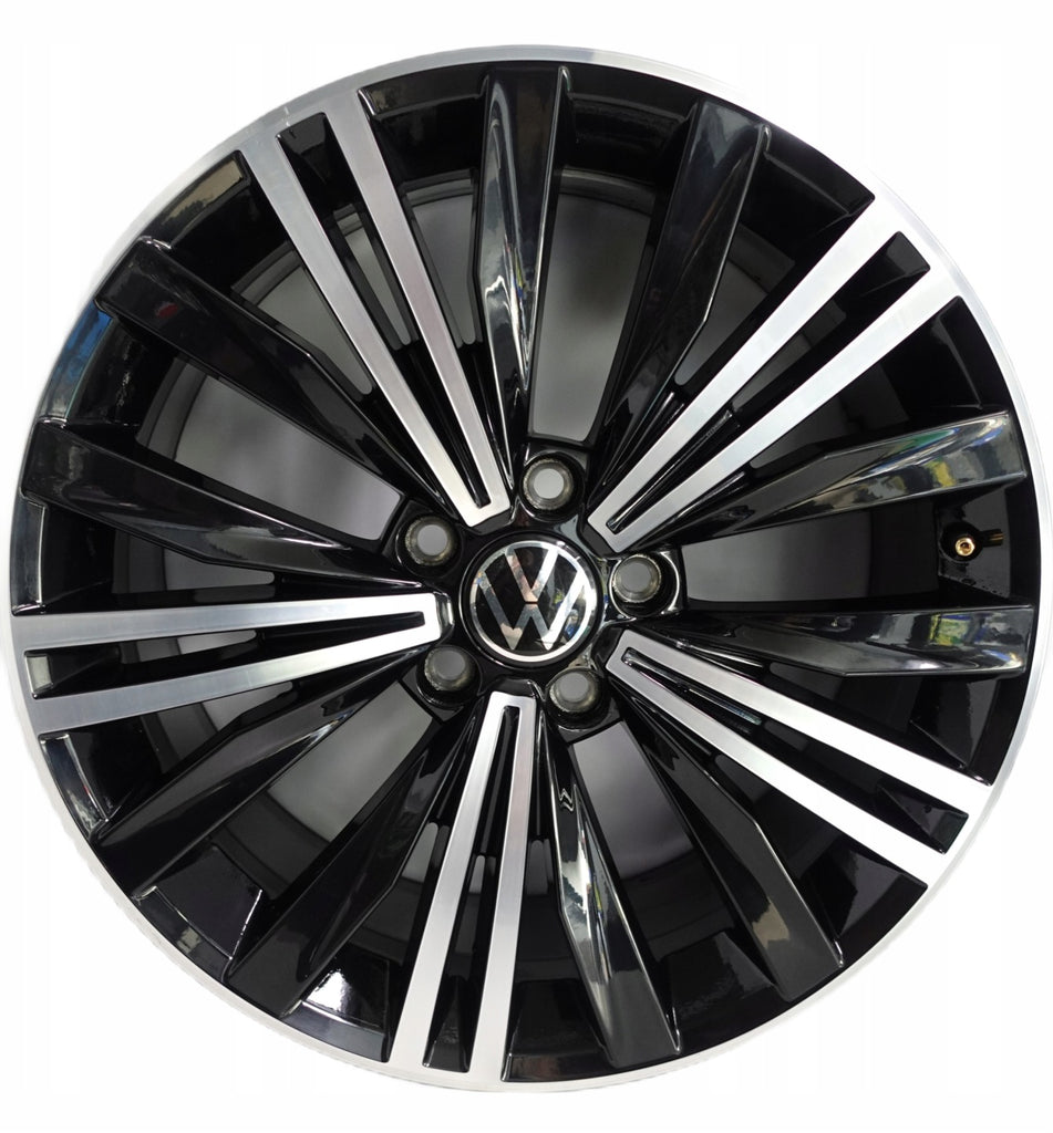 4x Alufelge 18 Zoll 7.0" 5x112 43ET Glanz Schwarz 5NA601025 VW Tiguan Rim Wheel FEL6331976429qy