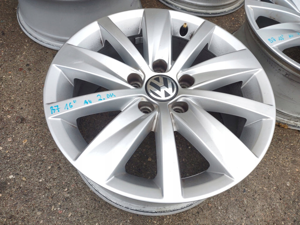 4x Alufelge 16 Zoll 7.0" 5x112 45ET 3AA601025AF VW Passat B7 Golf VI Touran FEL5815431965ch
