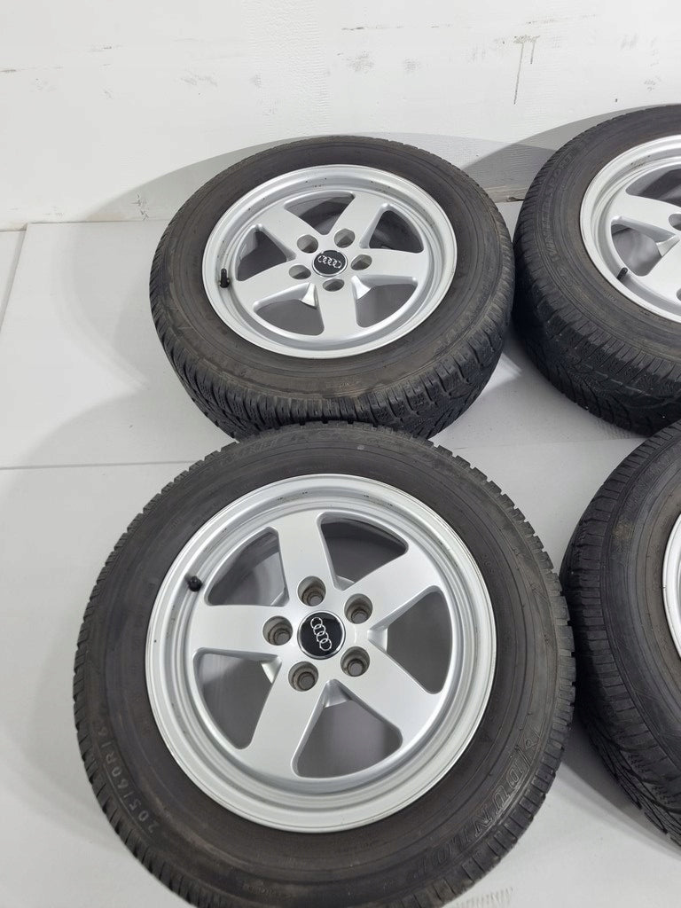 4x Alufelge 16 Zoll 7.0" 5x112 35ET Glanz Silber 8W0601025 Audi Rim Wheel FEL8442302470nd