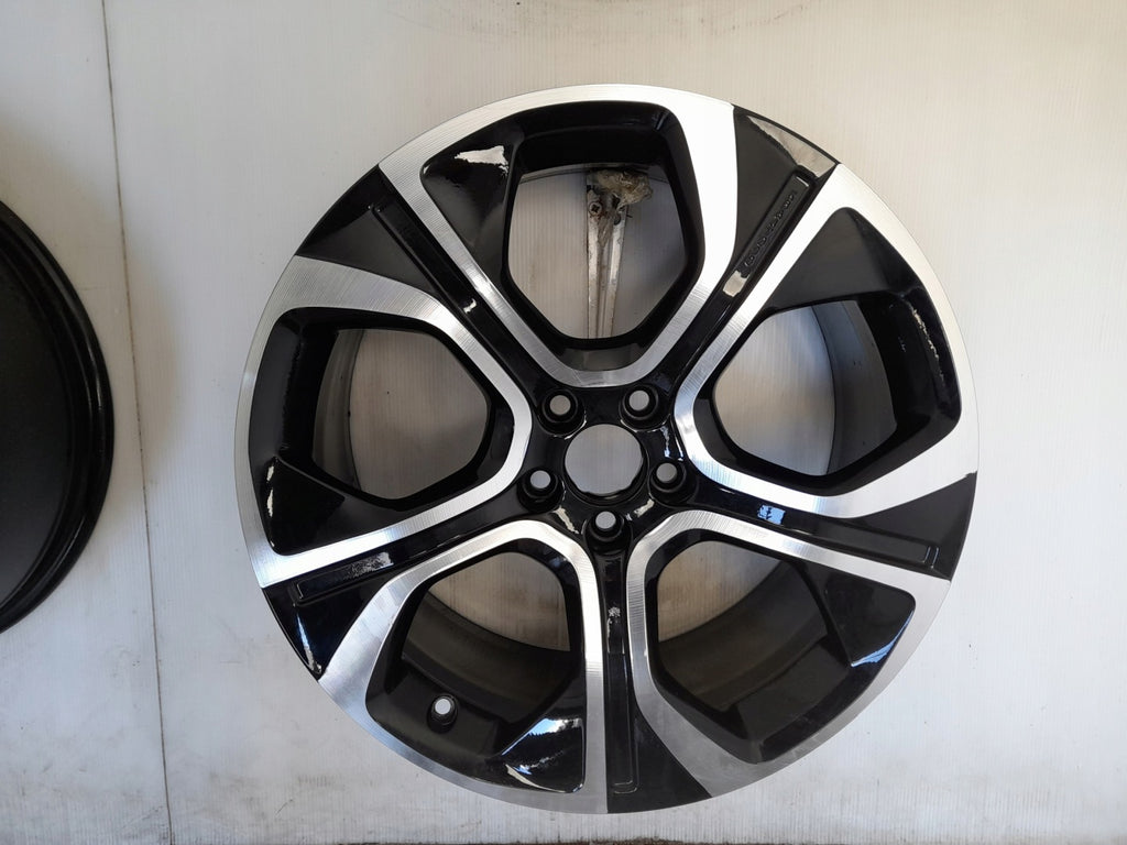 1x Alufelge 18 Zoll 7.5" 5x100 39ET Glanz Schwarz 8X0071498 Audi Rim Wheel FEL6411369292cg