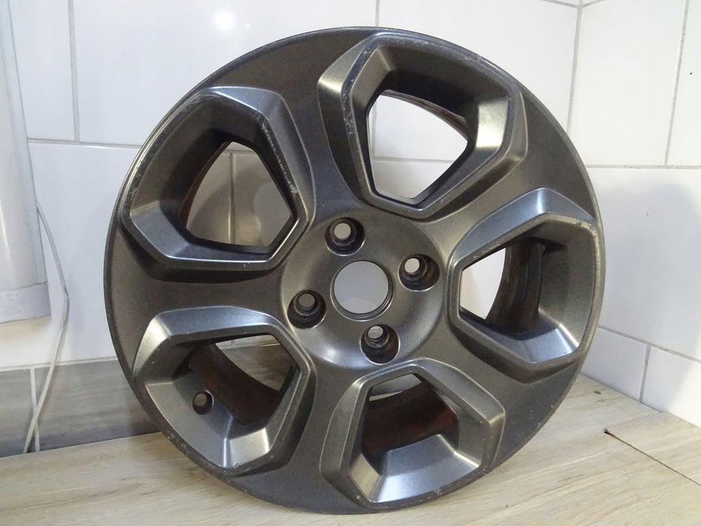 1x Alufelge 16 Zoll 6.5" 4x108 37 5ET Matt Grau GN15-B2B Ford Ecosport Rim Wheel