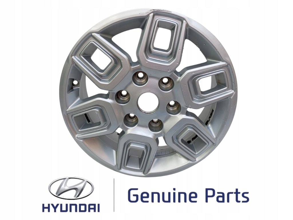 1x Alufelge 17 Zoll 6.5" 6x139.7 48ET Glanz Graphit 52910-CG100 Hyundai Staria FEL8492766507gi