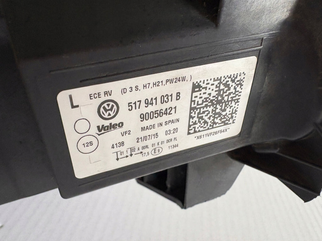 Frontscheinwerfer VW Golf VII Sportsvan I 517941031B 90056421 Xenon Links SCH2164765329gm
