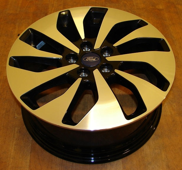 1x Alufelge 17 Zoll 7.0" 5x108 50ET Glanz Schwarz JX7C1007G1A Ford Mondeo FEL7837263635ei