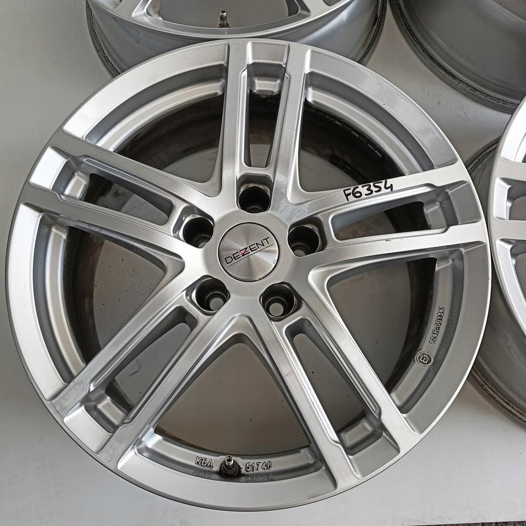 4x Alufelge 17 Zoll 7.5" 5x112 29ET Glanz Silber 5JX17H2ET29 Audi I Rim Wheel FEL2577305564yt