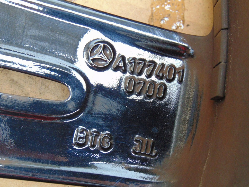 1x Alufelge 18 Zoll 7.5" 5x112 49ET Glanz Schwarz A1774010700 Mercedes-Benz W177 FEL2698960961gf