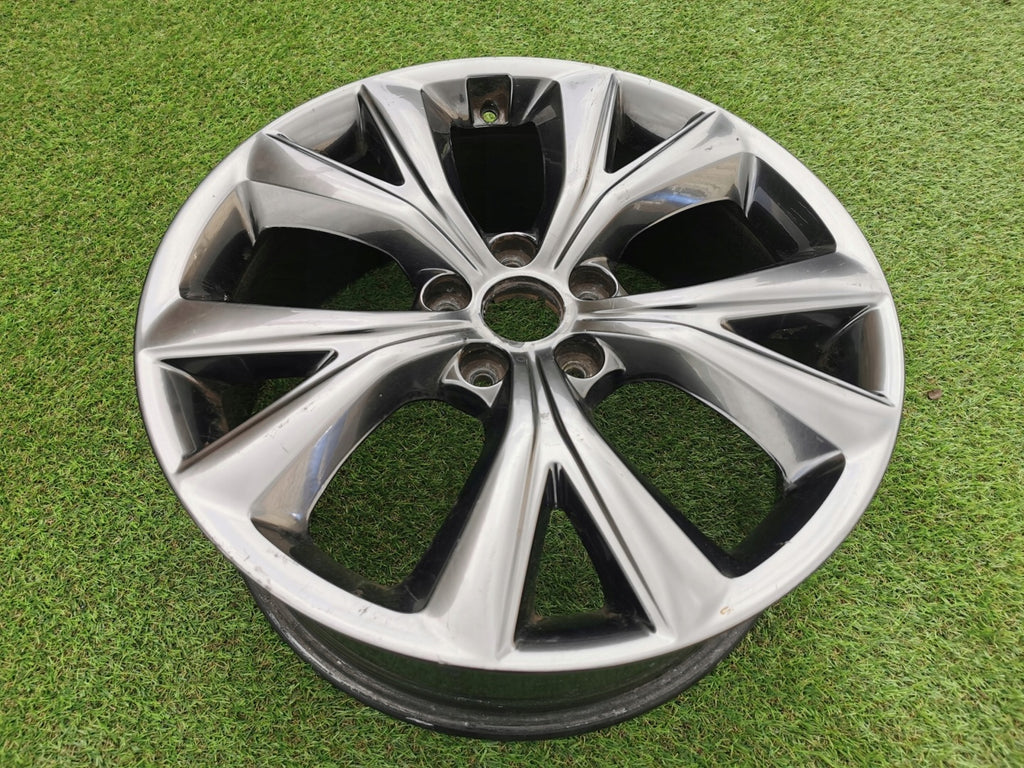 1x Alufelge 19 Zoll 7.5" 5x114.3 49 5ET 52910-2W510 Hyundai Santa I Rim Wheel FEL3344078028ij