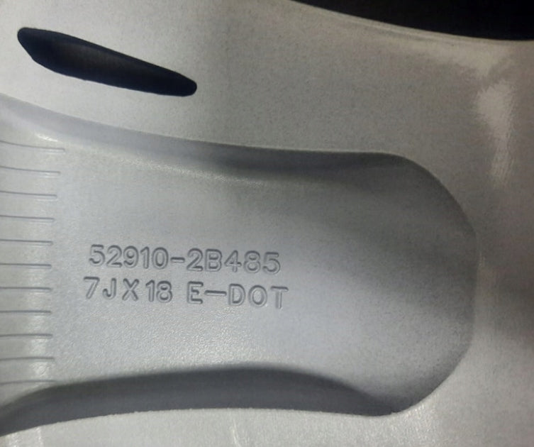 1x Alufelge 18 Zoll 7.0" 5x114.3 41ET 529102B485 Hyundai Tucson Santa Fe FEL5428909472fl