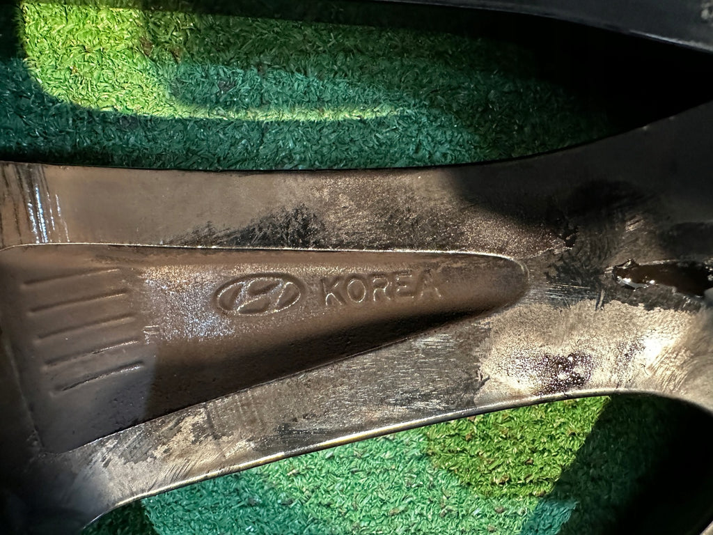 1x Alufelge 19 Zoll 7.5" 5x114.3 49 5ET 52910-2W195 Hyundai Santa Fe Rim Wheel