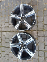 Load image into Gallery viewer, 1x Alufelge 18 Zoll 8.0" 5x108 55ET Glanz Schwarz 31445218 Volvo V70 V60 Xc60 FEL9515161100ci