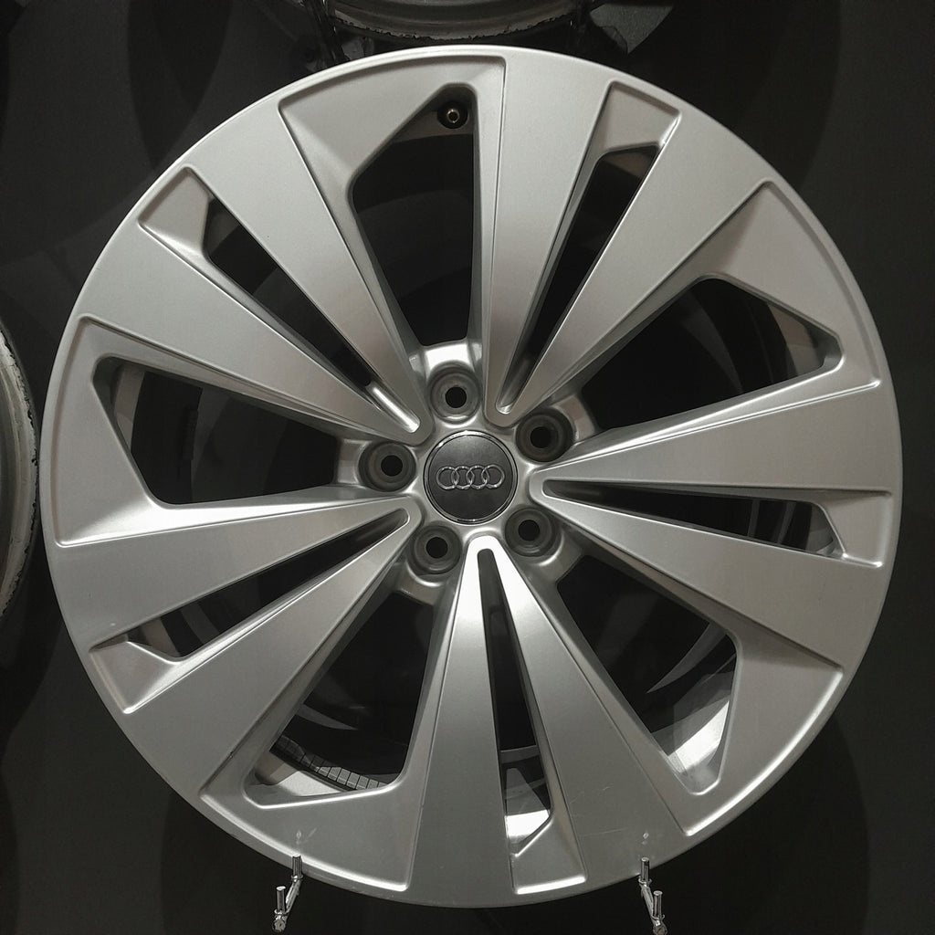 4x Alufelge 19 Zoll 8.5" 5x112 20ET Glanz Silber 4M8601025 Audi Rim Wheel FEL9035847364eu