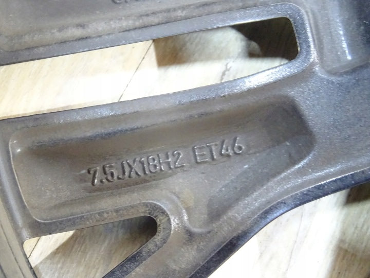 1x Alufelge 18 Zoll 7.5" 5x112 46ET 5FA601025D Seat Leon Rim Wheel FEL1927458239vz
