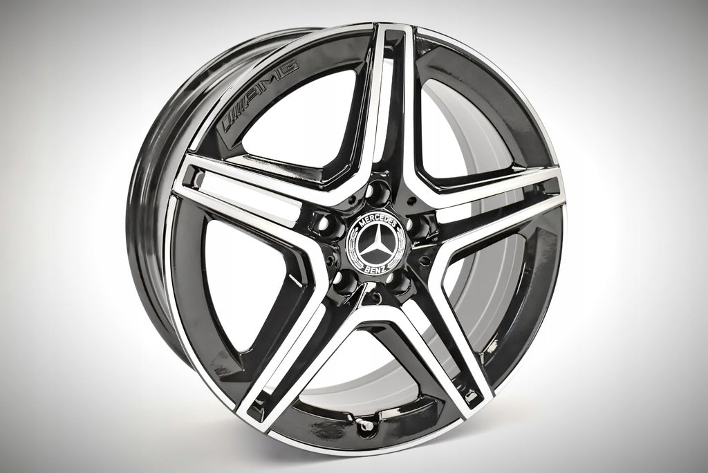 4x Alufelge 18 Zoll 7.5" 5x112 49ET Glanz Schwarz A1774011500 Mercedes-Benz W177 FEL5960926539zz