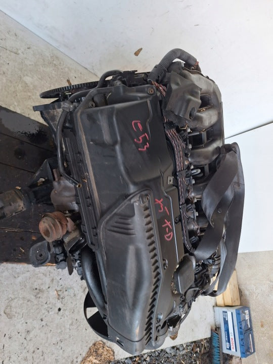 Motor BMW X5 E53 M57D30 306D1 3.0 Diesel Engine Unkomplett MOT9377491762tx