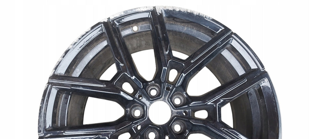 1x Alufelge 19 Zoll 8.5" 5x112 35ET 8747304 BMW 4 G22 G23 I4 G26 Rim Wheel