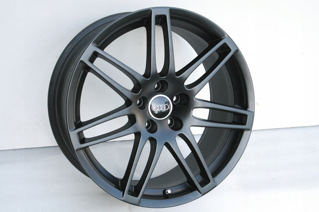 4x Alufelge 19 Zoll 8.5" 5x112 43ET Matt Schwarz 8K0601025AA Audi A6 Allroad